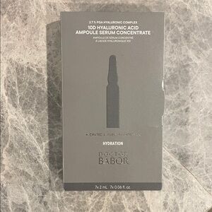 Doctor Babor 10D Hyaluronic Acid Ampoule Serum Concentrate - Brand New